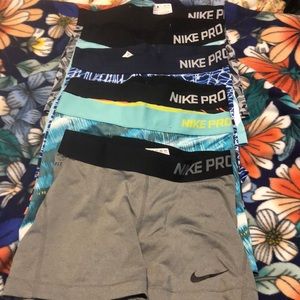 Nike pro short bundle